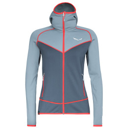 Bluza damska Salewa Puez 3 PL W FZ HDY zarys 341 blue fog/0310