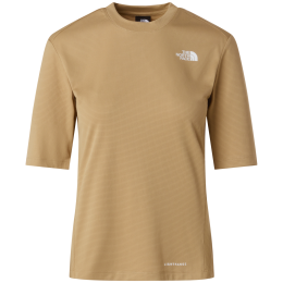 Koszulka damska The North Face W Shadow Short Sleeve T-Shirt brązowy KELP TAN