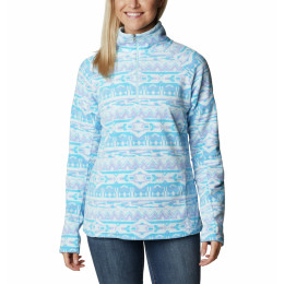 Bluza damska Columbia Glacial™ IV Print 1/2 Zip jasnoniebieski Serenity 80s Stripe Print