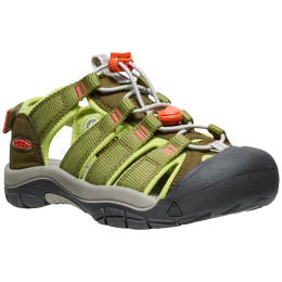 Sandały dziecięce Keen Newport Boundless JR jasnozielony dark olive/scarlet ibis