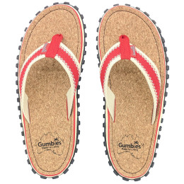 Japonki Gumbies Corker Natural Cork - Red