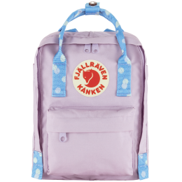 Plecak Fjällräven Kanken Mini 7 różówy/szary Pastel Lavender-Confetti Pattern