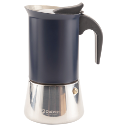 Kawiarka Outwell Barista Espresso Maker srebrny/niebieski Blue