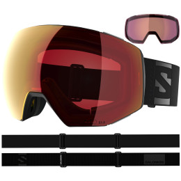 Gogle narciarskie Salomon Radium Prime Sigmaphoto +1Lens czarny Black