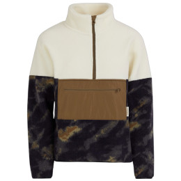 Bluza damska Fundango Riva Hybrid Pullover beżowy/brązowy forest night