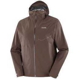 Kurtka męska Salomon Bonatti Waterproof Jacket M brązowy Coffee Bean