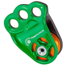 Bloczek z blokadą DMM Hitch Climber Eccentric zielony Green