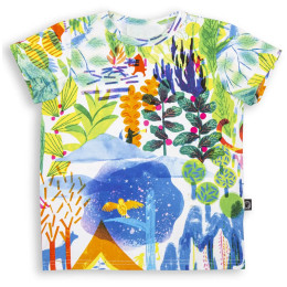 T-shirt dziecięcy Wouki Tento Green