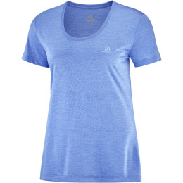 Koszulka damska Salomon Agile Ss Tee W niebieski Marina