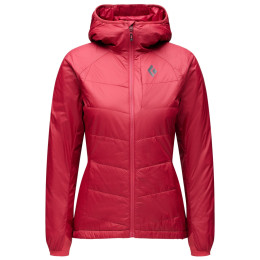 Kurtka damska Black Diamond W Solution 2.0 Hoody czerwony Mineral Red
