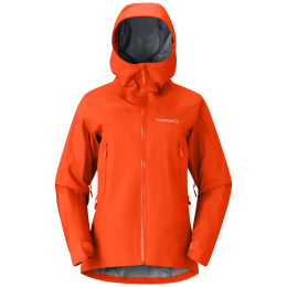Kurtka damska Norrona falketind Gore-Tex Jacket czerwony Arednalin