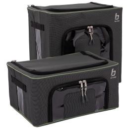 Organizer Bo-Camp Storage box set foldable M+L czarny