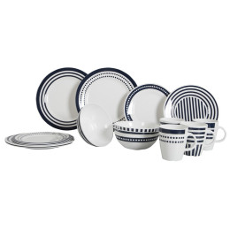 Zestaw naczyń Gimex Tableware Blue Beta 16 pcs