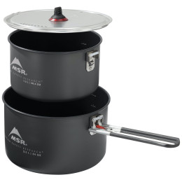 Zestaw naczyń MSR Ceramic 2-Pot Set czarny