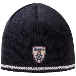 Dzianinowa czapka z merynosów Kama AW54 czarny Black