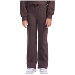 Dziecięce spodnie dresowe 4F Trousers Cas F1781 Dark Brown ciemnobrązowy Dark Brown