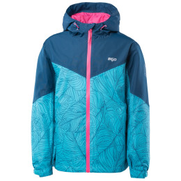 Kurtka dziecięca Bejo Junko Jrg jasnoniebieski Giblartar Sea/Philodendron Print