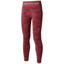 Damskie legginsy The North Face W Ma Lab Seamless Bottom - Eu czerwony Wild Ginger/Cordovan