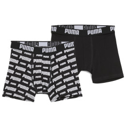 Bokserki chłopięce Puma Everyday Logo Print Boxers 2P