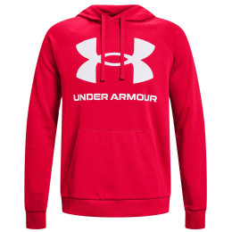 Męska bluza Under Armour Rival Fleece Big Logo HD (22) czerwony Red/Onyx White