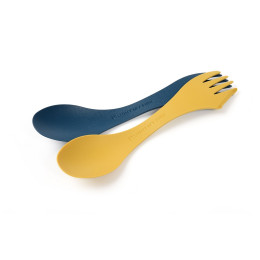 Zestaw sztućców Light My Fire Spork Original 2-pack niebieski/żółty Mustyyellow/Hazyblue