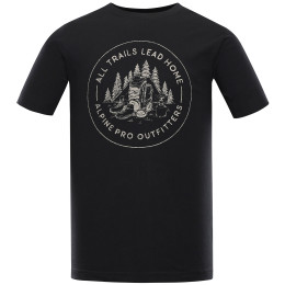 Koszulka męska Alpine Pro Lefer czarny/szary black