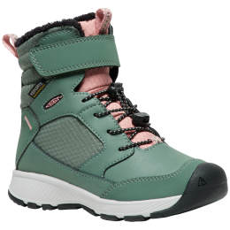 Dziecięce buty zimowe Keen Skua Winter Wp Children turkusowy dark forest/rose elegance