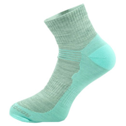 Skarpetki Zulu Merino Lite turkusowy turquoise/grey