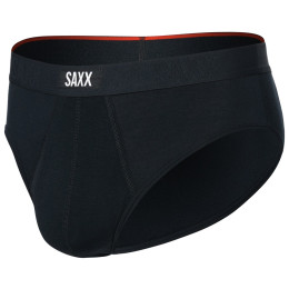 Slipy męskie Saxx Vibe Xtra Soft Comfort Brief Fly czarny black