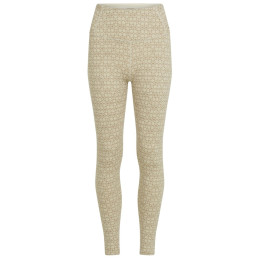 Damskie kalesony Icebreaker Women M 260 Tech Vrtx H R Leg AlpGeo beżowy/biały Undyed/Cumin/J