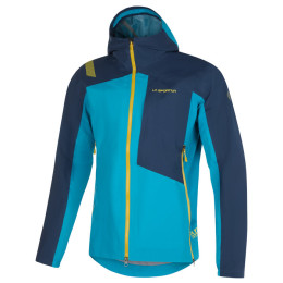 Kurtka męska La Sportiva Crizzle EVO Shell Jkt M niebieski/jasnoniebieski Crystal/Night Blue