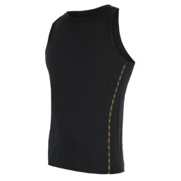 Męski podkoszulek Sensor Merino Air czarny Black