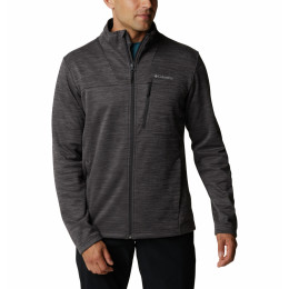 Męska bluza Columbia Maxtrail II Fleece Full Zip zarys Shark Heather