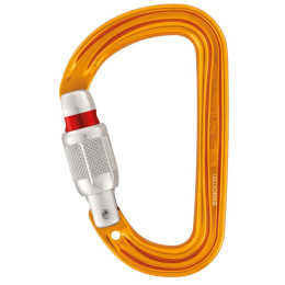 Karabinek Petzl Sm´D Screw Lock pomarańczowy Orange