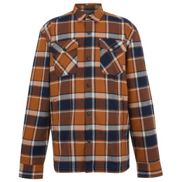 Koszula męska Regatta Spennith Shacket brązowy GlzGin/Navy