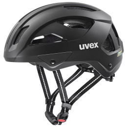 Kask rowerowy Uvex City Stride czarny black matt