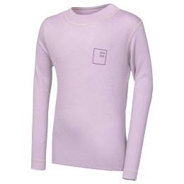 Dziecięca koszulka Sensor Merino DF Logo Up Mystic Violet