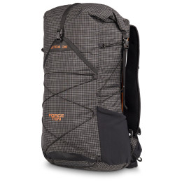 Plecak turystyczny Force Ten Ultra 35L czarny Black Gridstop with