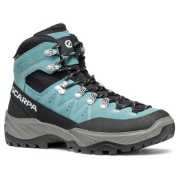 Damskie buty turystyczne Scarpa Boreas GTX Wmn niebieski Aqua/Light Gray