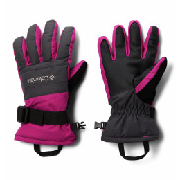 Rękawiczki dziecięce Columbia Youth Whirlibird™ II Glove czarny/różówy Shark, Wild Fuchsia