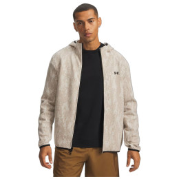 Bluza męska Under Armour UA Unstoppable Flc FZ beżowy White