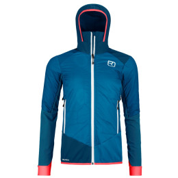 Kurtka zimowa damska Ortovox Sw Col Becchei Hybrid Jkt W niebieski mountain blue