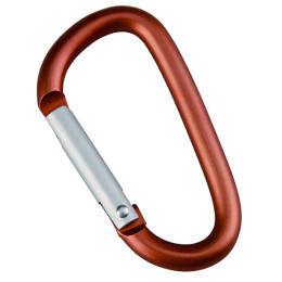 Karabinek Munkees karabina s pojistkou ve tvaru mix1