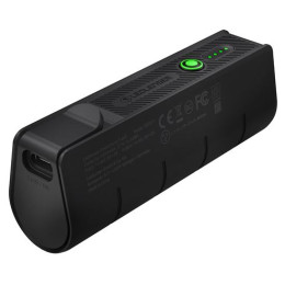 Powerbank Ledlenser Flex 5 + Akumulátor 21700 czarny/zielony černá