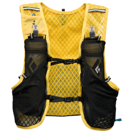 Kamizelka biegowa Black Diamond Distance 6 Hydration Vest żółty/czarny Soft Ochre