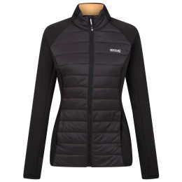 Kurtka damska Regatta Wmn Clumber Hyb IV czarny Black(Apricot Crush)