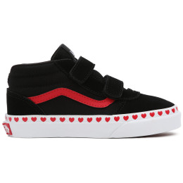 Buty dziecięce Vans My Ward Mid V czarny/czerwony (Heart Foxing)Black/White