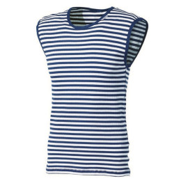 Koszulka Progress Triko MLs NSC 0BA niebieski/biały Blue/WhiteStrip