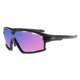 Okulary sportowe R2 Rocket czarny/fioletowy black standart