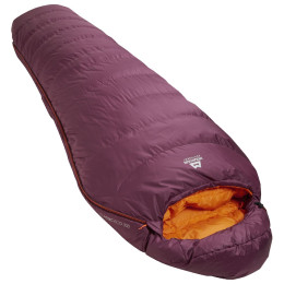 Śpiwór puchowy Mountain Equipment Classic Eco 300 Wmns Long fioletowy Me-01730 Raisin